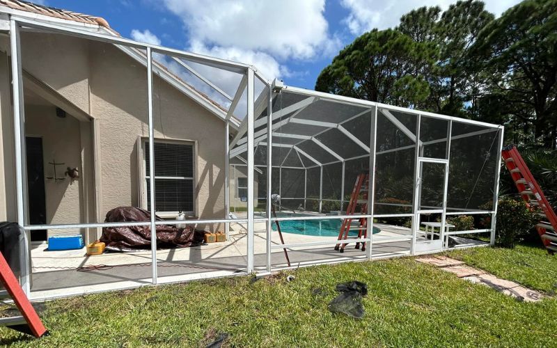 Pool Enclosure Installation Service