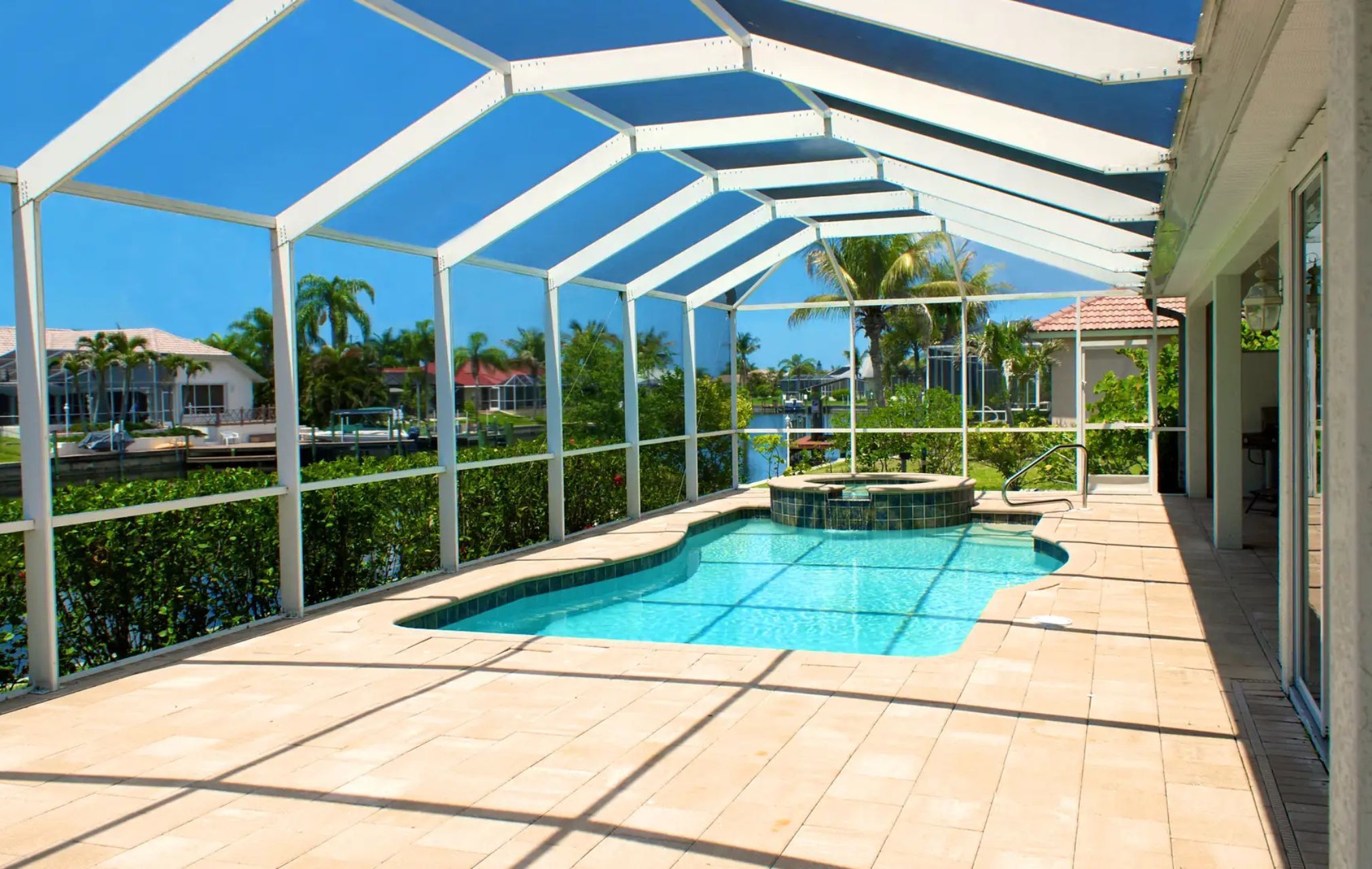 Pool Enclosure Screen Installation Stuart Fl Hero