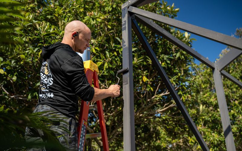 Lanai Screen Enclosure Painting Service