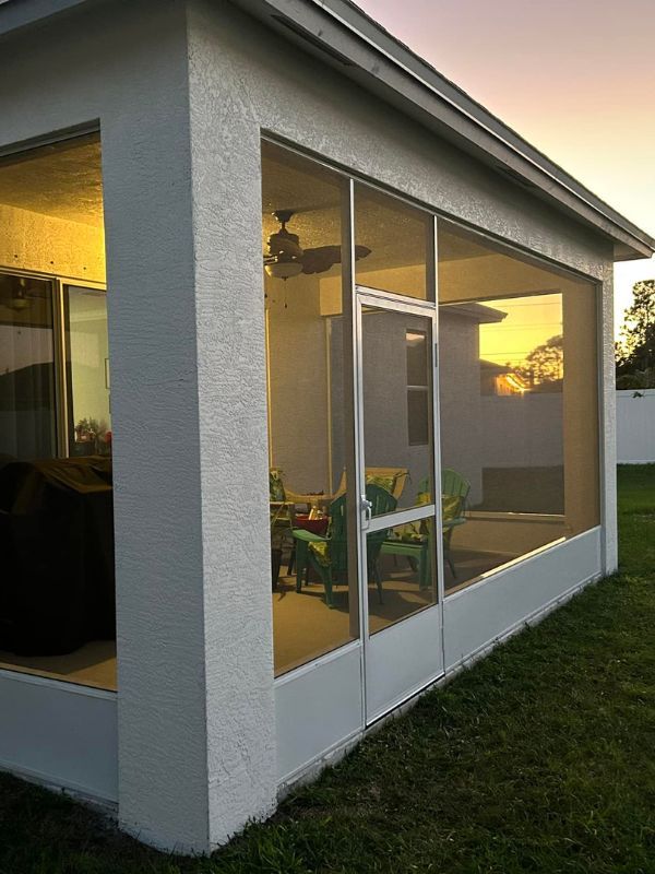 Lanai Porch Screen Installation in Vero Beach FL