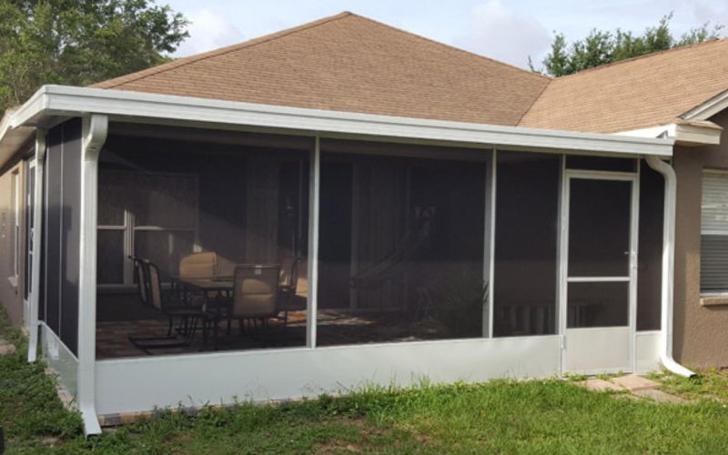 Insulated Roof Screen Room Installation Service